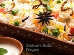 Zaitooni Subz Biryani