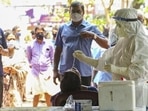 Kerala on Wednesday logged over 41,000 coronavirus cases. (PTI PHOTO.)