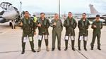 The jets’ arrival will allow the IAF to begin raising its second Rafale squadron at Hasimara in West Bengal. (TWITTER/@Indian Embassy.) The jets’ arrival will allow the IAF to begin raising its second Rafale squadron at Hasimara in West Bengal. (TWITTER/@Indian Embassy.)