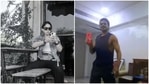 Ira Khan has shared new video clips of her boyfriend Nupur Shikhare exercising. Ira Khan has shared new video clips of her boyfriend Nupur Shikhare exercising.