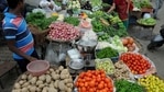 HSAMB officials dismissed concerns over low stocks and said that vendors are hiking prices to make a quick buck amid the lockdown. Officials said they received several complaints and teams were sent to Basai Road and Sector 4 to check for instances of overpricing.(Parveen Kumar/Hindustan Times/For Representative Purposes Only) HSAMB officials dismissed concerns over low stocks and said that vendors are hiking prices to make a quick buck amid the lockdown. Officials said they received several complaints and teams were sent to Basai Road and Sector 4 to check for instances of overpricing.(Parveen Kumar/Hindustan Times/For Representative Purposes Only)