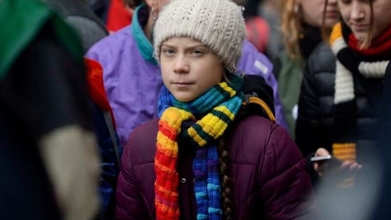 File photo of Swedish climate activist Greta Thunberg.(Reuters)