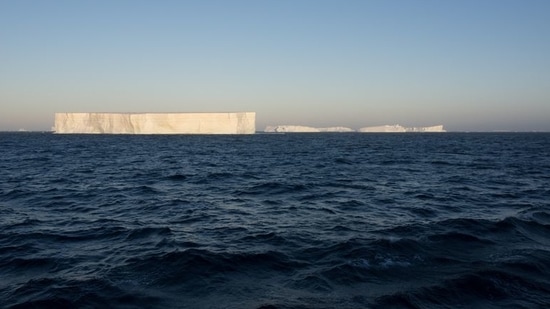 A view of the A-68a iceberg in Antarctica. (REUTERS) A view of the A-68a iceberg in Antarctica. (REUTERS)