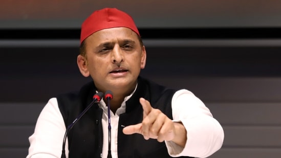 Samajwadi Party national president Akhilesh Yadav. (ANI photo)