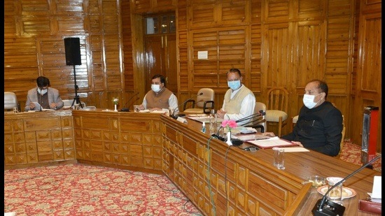 The decision was taken at a Cabinet meeting chaired by chief minister Jai Ram Thakur. (HT Photo) The decision was taken at a Cabinet meeting chaired by chief minister Jai Ram Thakur. (HT Photo)