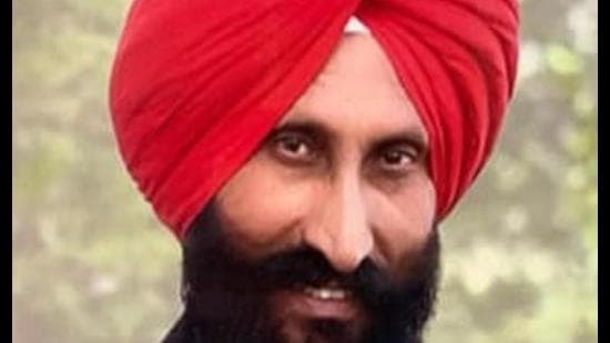 Balwinder Singh was shot dead on October 16, 2020, in Tarn Taran. (ht photo) Balwinder Singh was shot dead on October 16, 2020, in Tarn Taran. (ht photo)