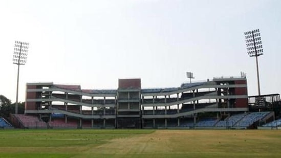 File phot of Delhi’s Feroz Shah Kotla Stadium (HT Archives) File phot of Delhi’s Feroz Shah Kotla Stadium (HT Archives)