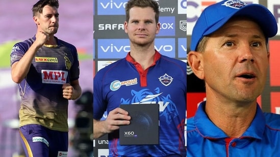 (From left: Pat Cummins, Steve Smith and Ricky Ponting)(Twitter)