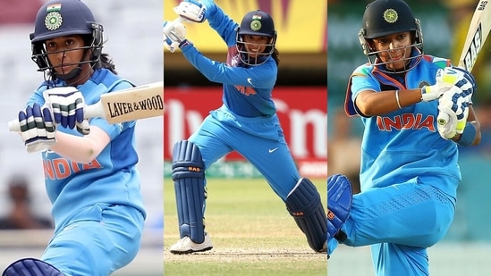 From left: Jemimah Rodrigues, Smriti Mandhana, Harmanpreet Kaur. (Getty Images) From left: Jemimah Rodrigues, Smriti Mandhana, Harmanpreet Kaur. (Getty Images)