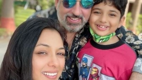 Rupali Ganguly's husband, son visit new Anupamaa sets in Gujarat: 'I