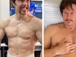 Mark Wahlberg has shared pictures of himself revealing his current shape.