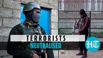 Three terrorists were killed during an encounter with security forces in Shopian Three terrorists were killed during an encounter with security forces in Shopian