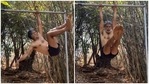 Milind Soman shares new fitness video(Instagram/milindrunning) Milind Soman shares new fitness video(Instagram/milindrunning)