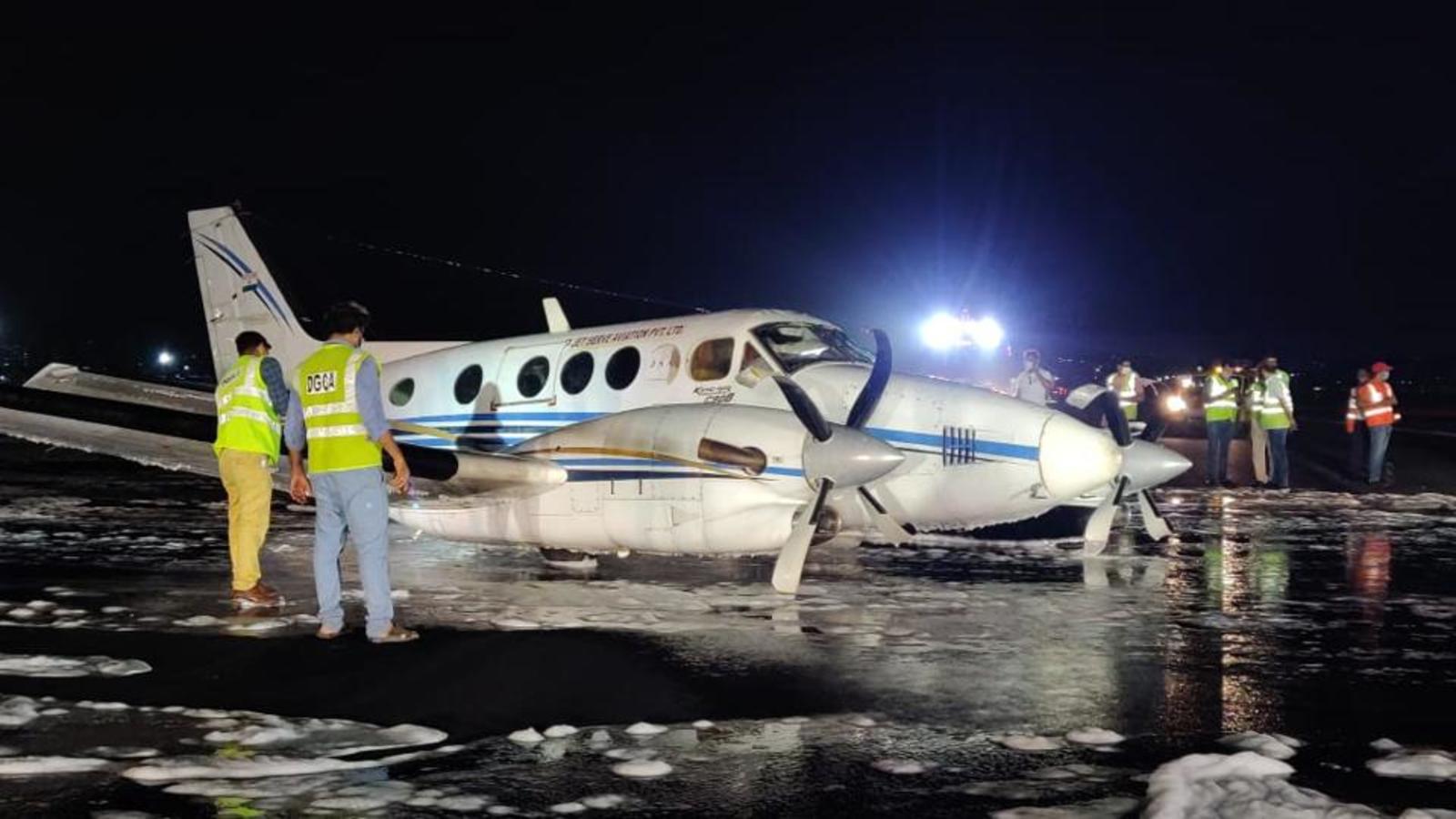 Air ambulance lands on belly in Mumbai as wheel falls off in Nagpur