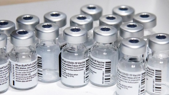 Pfizer Inc. and BioNTech SE had said in March they could make 2.5 billion doses of their two-shot vaccine this year. (Reuters)