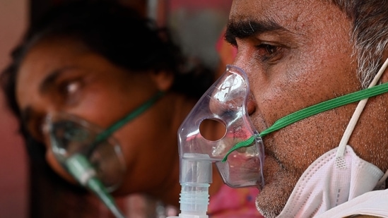 Delhi had no daily hospital-wise allocation plan for oxygen until a week ago.(Sajjad Hussain / AFP)