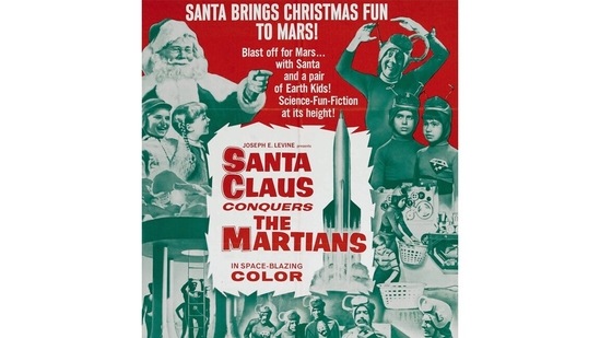 Santa Claus Conquers the Martians (1964): Is there really a Santa Claus? In this film, he’s as real as the Martians.