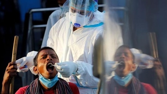 If the condition of any of the infected villagers worsens, they will be admitted to the district Covid care centre in Satpuli, Revenue Officer Sudha Dobhall said. (Reuters file photo. Representative image)
