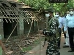MHA officials at North 24 Parganas, West Bengal. (ANI) MHA officials at North 24 Parganas, West Bengal. (ANI)