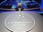 The Champions League Trophy stands on display during the UEFA Champions League football group stage draw ceremony.(Getty Images) The Champions League Trophy stands on display during the UEFA Champions League football group stage draw ceremony.(Getty Images)