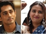 Siddharth has called Swara Bhasker 'awesome'. Siddharth has called Swara Bhasker 'awesome'.