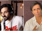 Vir Das appears to be endorsing Sonu Sood as the next Prime Minister of the country. Vir Das appears to be endorsing Sonu Sood as the next Prime Minister of the country.