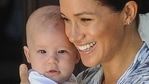 In this file photo Meghan, Duchess of Sussex holds her baby son Archie.(AFP) In this file photo Meghan, Duchess of Sussex holds her baby son Archie.(AFP)