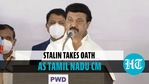 DMK president MK Stalin sworn in as Tamil Nadu Chief Minister DMK president MK Stalin sworn in as Tamil Nadu Chief Minister
