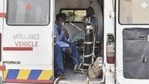 The shortage of ambulances with ventilators translates to critically ill patients sometimes having to wait, officials and patients said. In picture - Covid-19 patient on oxygen support waits in an ambulance.(PTI) The shortage of ambulances with ventilators translates to critically ill patients sometimes having to wait, officials and patients said. In picture - Covid-19 patient on oxygen support waits in an ambulance.(PTI)