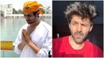 Kartik Aaryan has shared a throwback picture of himself.