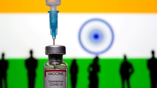 India has administered at least one dose of the Covid-19 vaccine to less than 10 per cent of its population.(Reuters)