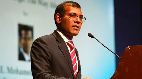 Former Maldives president Mohamed Nasheed.(AP) Former Maldives president Mohamed Nasheed.(AP)