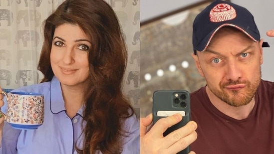 Twinkle Khanna thanks James McAvoy for amplifying India's Covid-19 relief fund. 
