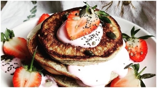 Gluten-free pancakes recipe(Instagram/tooniefoodie)