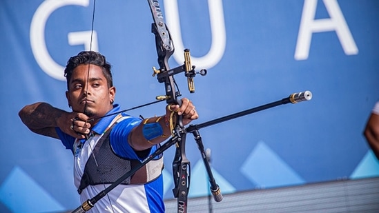 Atanu Das in action. (Getty Images)