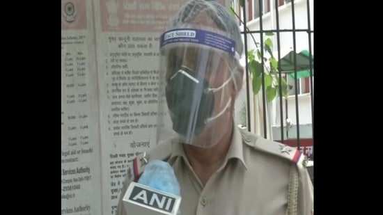 The image shows Assistant Sub-Inspector (ASI), Rakesh Kumar.(ANI) The image shows Assistant Sub-Inspector (ASI), Rakesh Kumar.(ANI)
