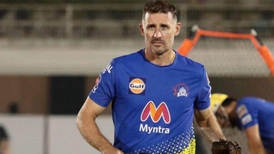 CSK batting coach Mike Hussey(Twitter)