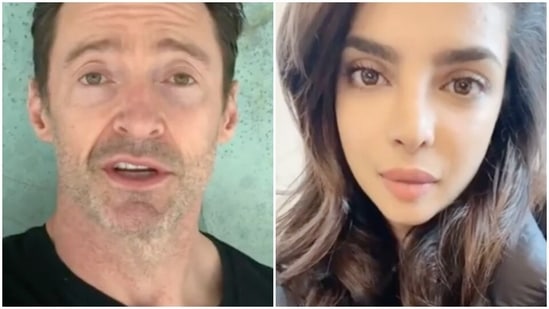 Hugh Jackman shared the links to Priyanka Chopra's fundraiser for Covid-19 relief in India.