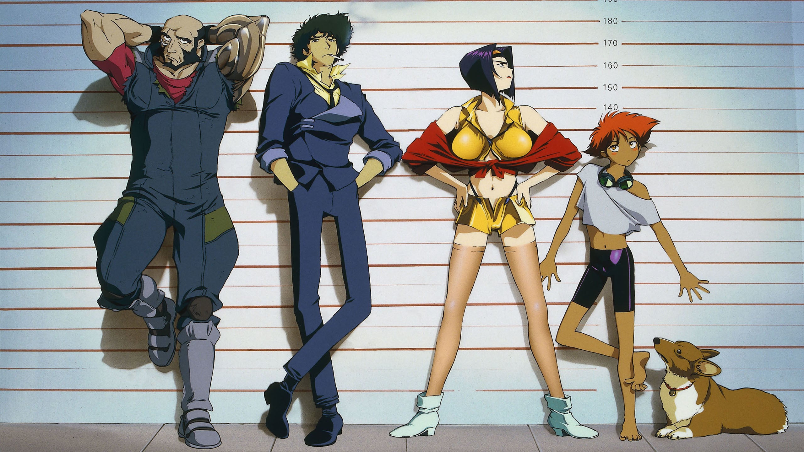 The rag-tag team from Cowboy Beebop. The rag-tag team from Cowboy Beebop.