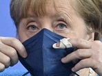 Angela Merkel said that Germany also appears to have broken its most recent outbreak. John MacDougall/Pool via REUTERS
