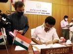 With Tamil Nadu witnessing a sharp increase in Covid-19 cases, chief minister M K Stalin on Saturday announced clamping the two-week "total lockdown" across the state (ANI Photo) With Tamil Nadu witnessing a sharp increase in Covid-19 cases, chief minister M K Stalin on Saturday announced clamping the two-week "total lockdown" across the state (ANI Photo)