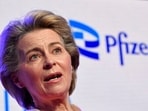 EU Commission President Ursula von der Leyen tweeted that her office “has just approved a contract for a guaranteed 900 million doses". EU Commission President Ursula von der Leyen tweeted that her office “has just approved a contract for a guaranteed 900 million doses".