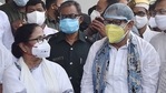 West Bengal chief minister Mamata Banerjee and speaker Biman Bandopadhyay at West Bengal legislative assembly premises in Kolkata,(PTI Photo) West Bengal chief minister Mamata Banerjee and speaker Biman Bandopadhyay at West Bengal legislative assembly premises in Kolkata,(PTI Photo)