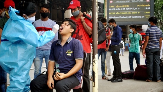 A total of 2.69 crore samples have been tested so far, of which 1,57,027 were on Saturday. (ANI) A total of 2.69 crore samples have been tested so far, of which 1,57,027 were on Saturday. (ANI)