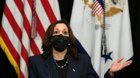 US Vice President Kamala Harris.(AFP) US Vice President Kamala Harris.(AFP)
