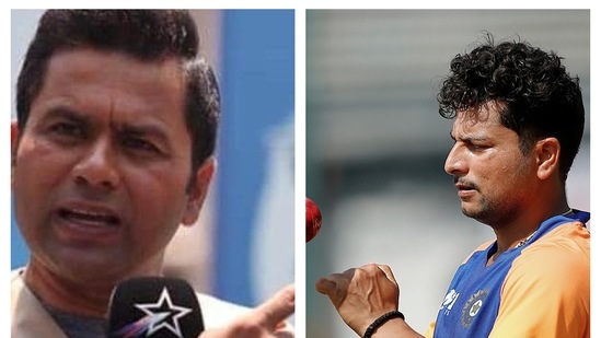 Aakash Chopra on Kuldeep Yadav. (File) Aakash Chopra on Kuldeep Yadav. (File)