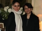 Kareena Kapoor Khan poses with Sharmila Tagore. Kareena Kapoor Khan poses with Sharmila Tagore.