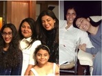 Sushmita Sen shared her pictures with her mother, daughters and her Kathak teachers. Sushmita Sen shared her pictures with her mother, daughters and her Kathak teachers.