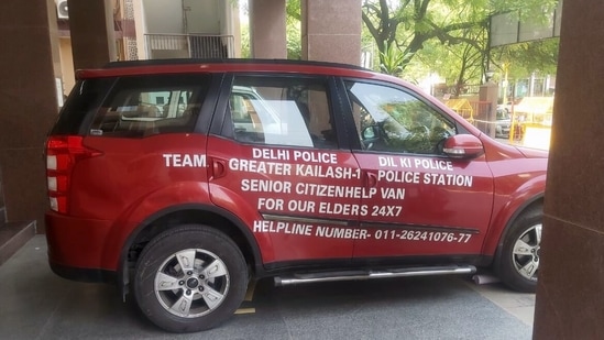 The DCP said after receiving a call on COVI Van, the police officer deployed at the van, along with the beat officer of the concerned area, will visit the senior citizen at their home and assist them as required.(ANI) The DCP said after receiving a call on COVI Van, the police officer deployed at the van, along with the beat officer of the concerned area, will visit the senior citizen at their home and assist them as required.(ANI)