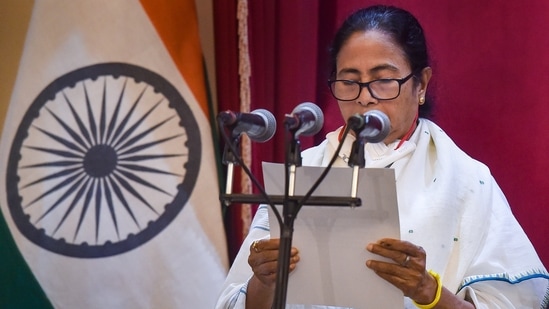 West Bengal chief minister Mamata Banerjee.(PTI)